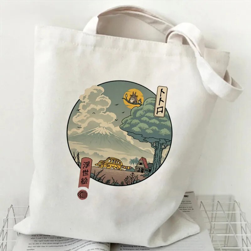 My Neighbor Totoro Women Shoulder Shopper Bag