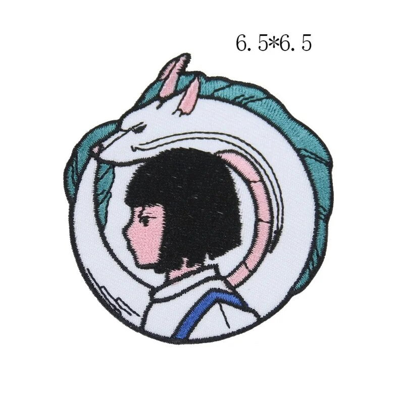 Spirited Away Embroidery Patches on Clothes